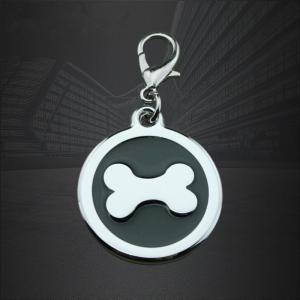 Dongguan Výrobce Round Bone Adhesive Dripping QR Pet Dog Tags