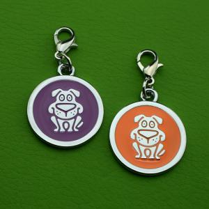 Tovární kovová zinková slitina Ruční značka QR kód Domácí značky pro psa nebo kočku