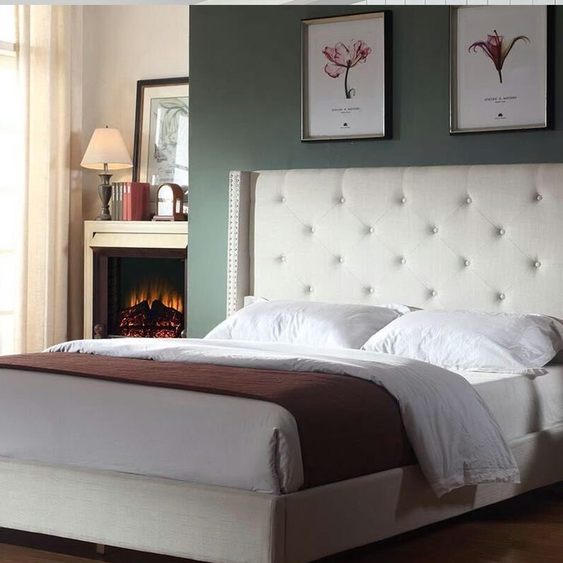 ložnice čalouněná postel moderní styl královské postele, stanoví strukturu