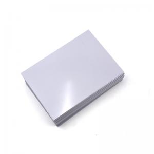 Alb rezistent la căldură din silicon foaie de plastic A4 dimensiune foaie PET pentru a face carte de identitate