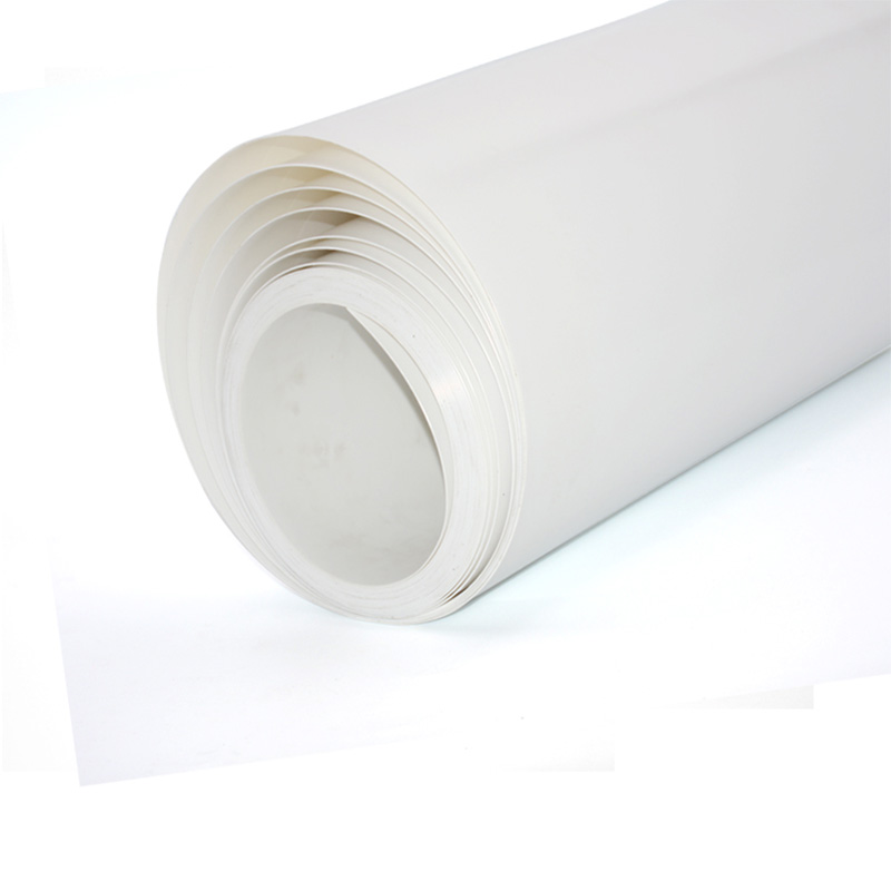 0.7 mm grosime albă mată presiune de vid presiune de căldură din material plastic PP foaie în role