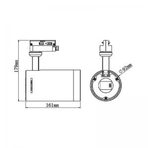 30w condus urma lumina lumină