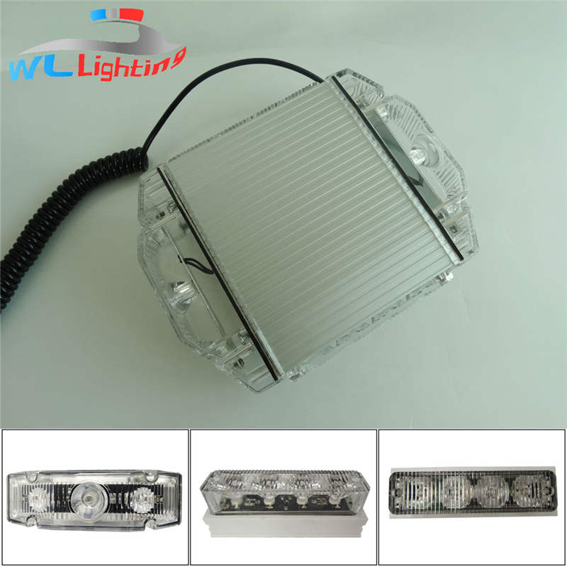 LED miniaturní vysoce výkonný výstražný světelný indikátor 12V 24V nouzové povrchové světlo pro sanitku / policii / kamion