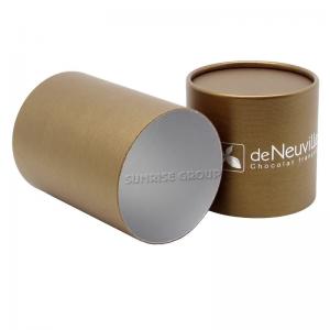 Luxusní tištěné luxusní papírové kulaté dárkové balení čokolády