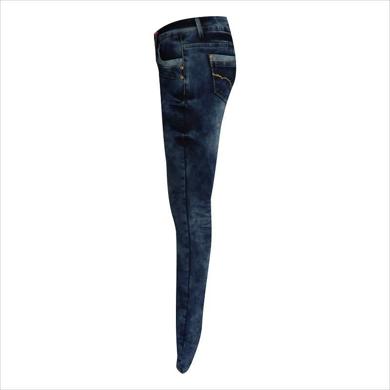 kyselé umývání vysoký vzestup bootcut jean WS1004