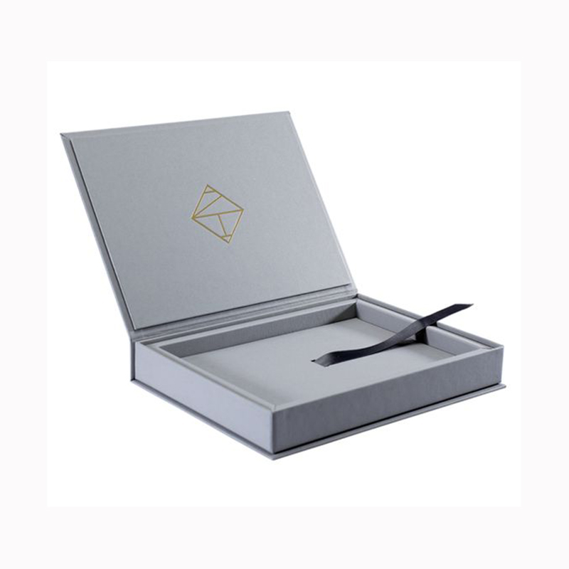 Vysoce kvalitní přizpůsobený tvar knihy Flip Top Magnetic Gift Box