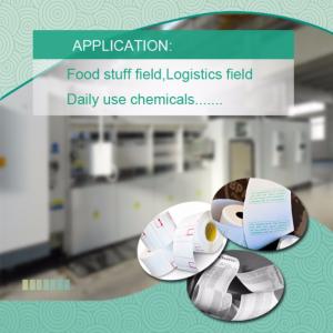 Rtm-75 vysoce citlivý termální syntetický papír BOPP pro Zebra Barcoder