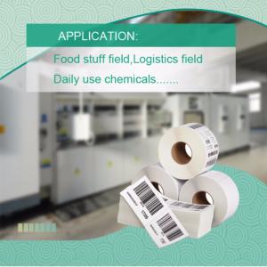 Rtm-75 vysoce citlivý termální syntetický papír BOPP pro Zebra Barcoder