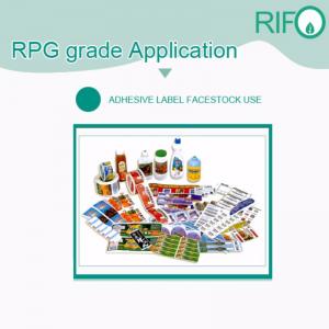 Ofsetový potisknutelný, UV potisknutelný, flexibilní potisknutelný syntetický papír PP pro výrobky osobní péče