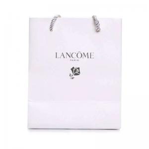 matné laminované papírové tašky z umělé hmoty s vlastním logem