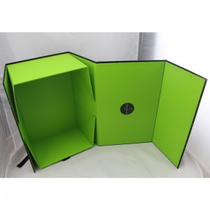 skládací papírová dárková krabička s mašlí