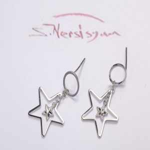 stříbrné náušnice