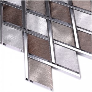 Vysoce kvalitní šedé backsplash dlaždice pro kuchyňské zdi