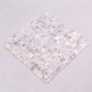 Přírodní 20 * 20 bílá surovina snižuje sprchové toaletní dlaždice