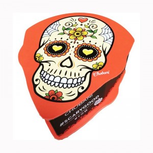 Vlastní tisk Halloween den lepenkové balíček Rakev tvar dárkové krabičce