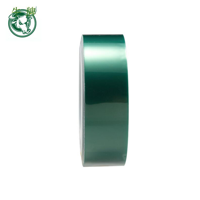 zelená barva podkladová PET teplem odolné silikonové pásky lepicí pásky