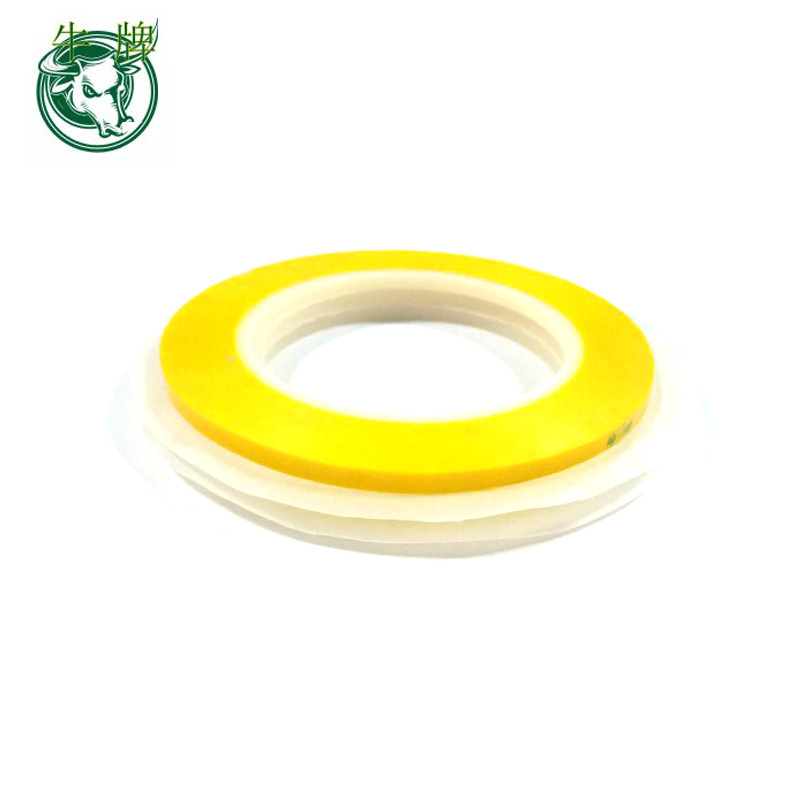 hot item black yellow and green smt tape Jednostranná gumová lepicí polyesterová spojovací páska