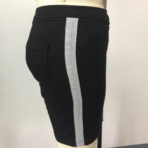 Dámské boční třpytky s třpytivými páskami WS325