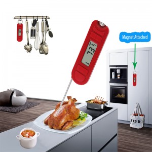 2019 Kuchyňské nářadí Red Digital Food Maso Teploměr Vaření BBQ Grill