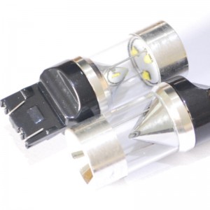 vysoký výkon 20W CREE XBD T20 7443 automobilové ledové brzdové světlo