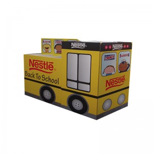 Karton POP UP zobrazuje stojan Stand Hook Standee, stojan na displeje s hračkami