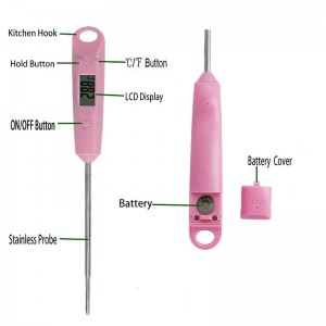 Patentovaný profesionální hovězí steakový teploměr