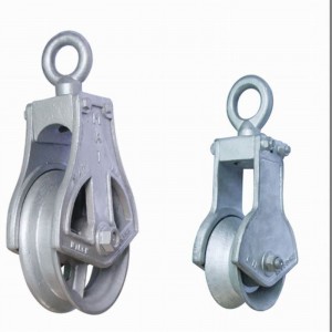 Bloky vlečných bloků pozinkované TR bloky