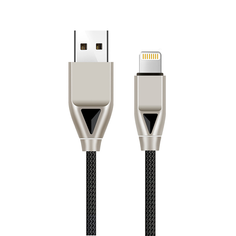 KPS-8449CB nylonový kabel USB -diamond typu c / osvětlení / mikro