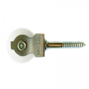 Otočná očka Nylonová kladka zinková slitina