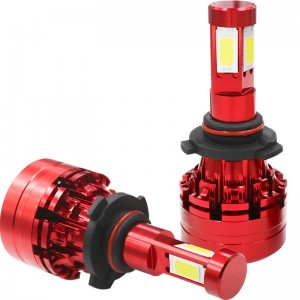 40W 6000LM super jasný vůz COB HB4 9006 žárovky světlometů canbus vedených 9006 led světlomety vedené mlhovým světlem