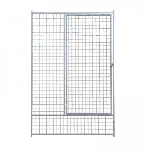 Venkovní žárově pozinkovaný drátěný pletivo Velký psí plot Velký psí klec Velká psí bouda