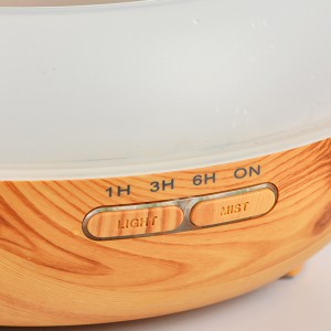Hot výprodej domů Ultrazvuk Aroma Dřevěné Aroma Mist difuzor stroj