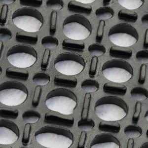 Pryžová guma SBR Drenážní gumová rohož pro lyžařská střediska a playdround