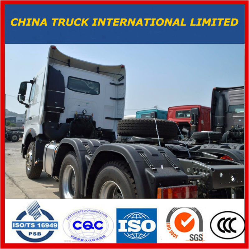 Sinotruk HOWO A7 6 * 4 10 Wheelers 420HP Diesel Heavy Duty Trailer Head / Loader Head / Head Towing Head