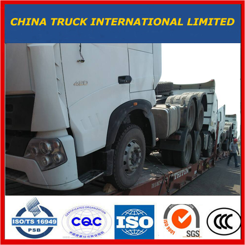 China 6X4 A7 420HP 10wheels HOWO Tahač / Tahač