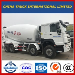 Heavy Duty HOWO 6 * 4 8m3 Cement Diesel Mixer Truck