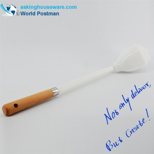 Akbrand měkký toaletní kartáč na plážové držadlo se zařízením na sušení mísy