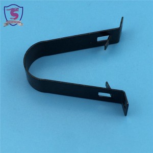 OEM kovový lisovaný plochý pružinový ocelový měděný klip