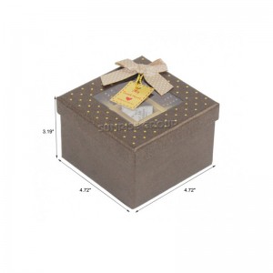 Zakázkové ručně vyráběné luxusní obdélníkové balení z tvrdého papíru z makaróny čokolády