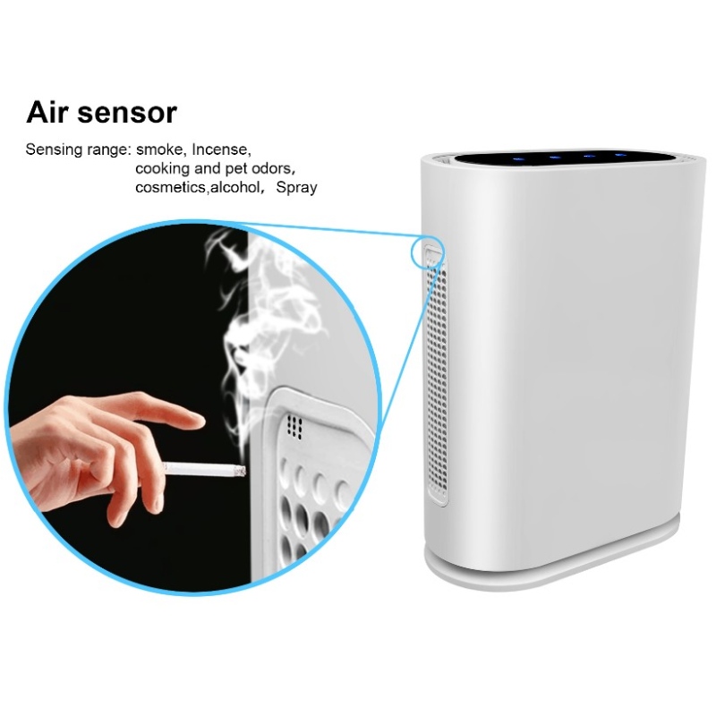 Čistič ozonového čističe prachu a kouře s ionizátorem vzduchu s filtrem HEPA