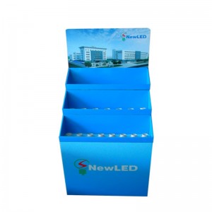 2019Vysoce kvalitní vlastní stojan na papírové lepenkové displeje