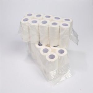 Nebělený bambusový toaletní papír z hedvábného papíru toaletní papír