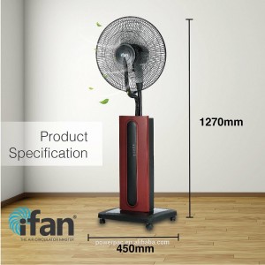 iFan-PowerPac Mist Fan Air Cooler with Mosquito Repellent (IF7575) Zásoby spotřebičů (Dostupné zásoby)
