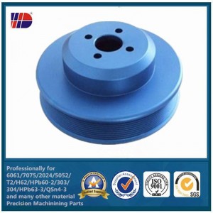 Přizpůsobený náhradní stroj Přesné CNC obrábění dílů z hliníku