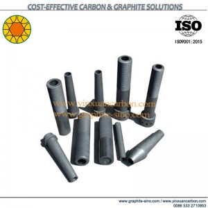 Grafitové formy pro vertikální kontinuální lití mědi a slitin mědi