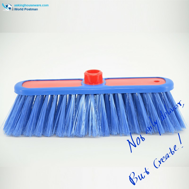 Akbrand Wider Brush Board Plastic Broom Head se symetrickým měkkým TPR Bordure