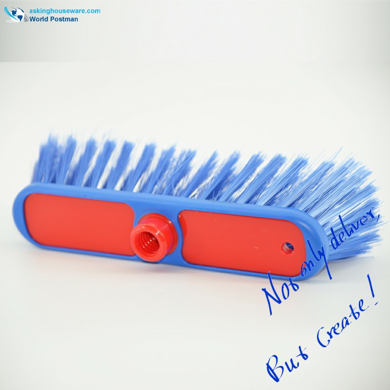 Akbrand Wider Brush Board Plastic Broom Head se symetrickým měkkým TPR Bordure