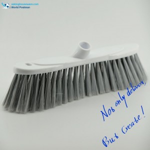 Akbrand Plastový tlačný kartáč Push Broom Head s šikmým vláknem Shuttle Shush Board Brush Board