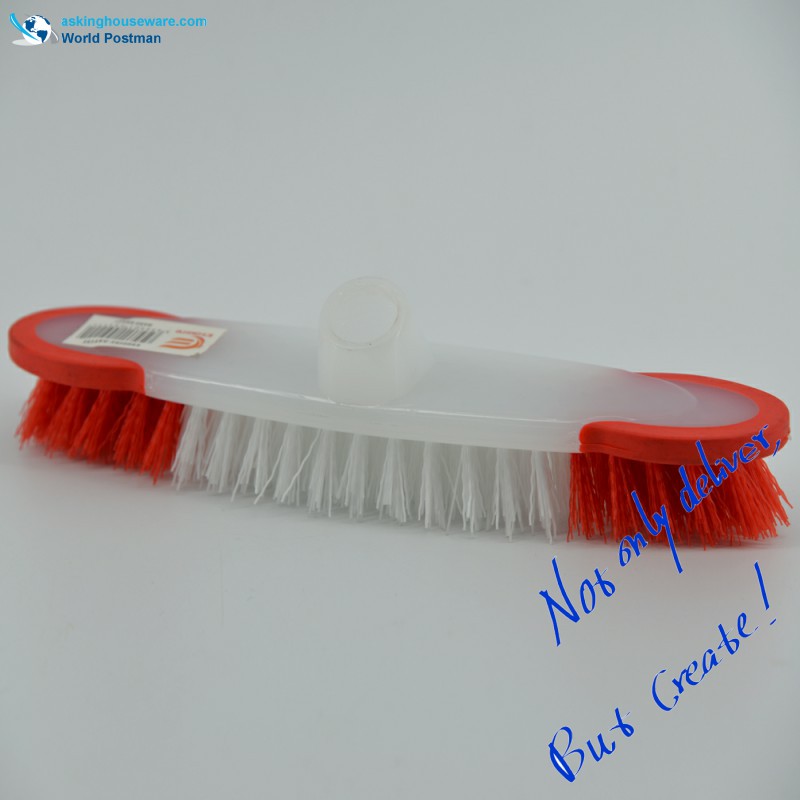 Akbrand Push Brush Small Brush s TPR Bordure Brush Board Short Hard PP štětiny