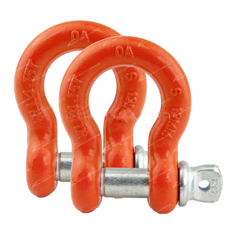 Drop kované US typ G209 Šroub Pin Bow Shackle / Marine Bow Shackle